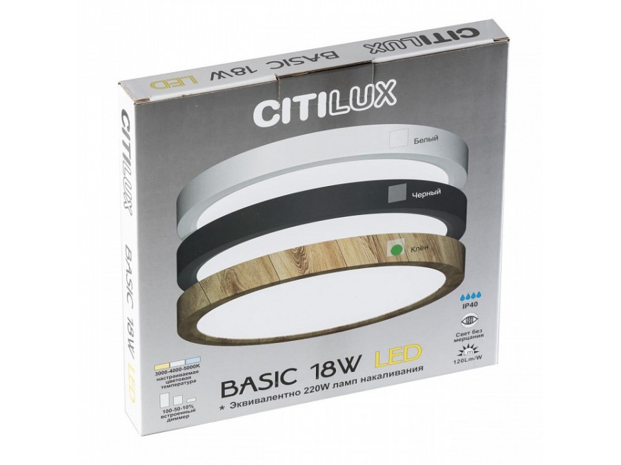 Накладной светильник Citilux Бейсик CL738122N