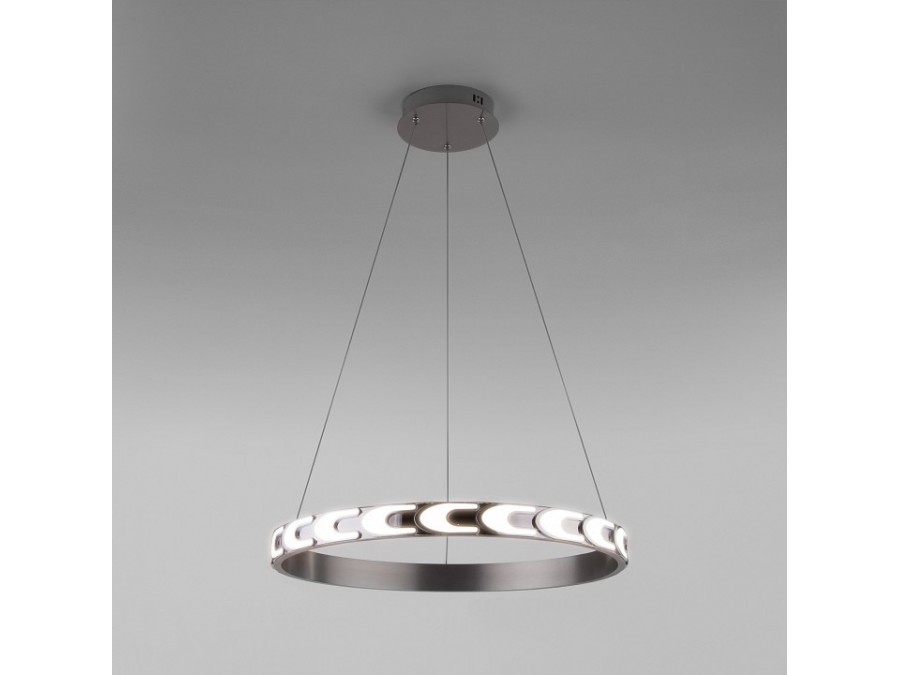 Подвесной светильник Eurosvet Chain 90164/1 сатин-никель 40W