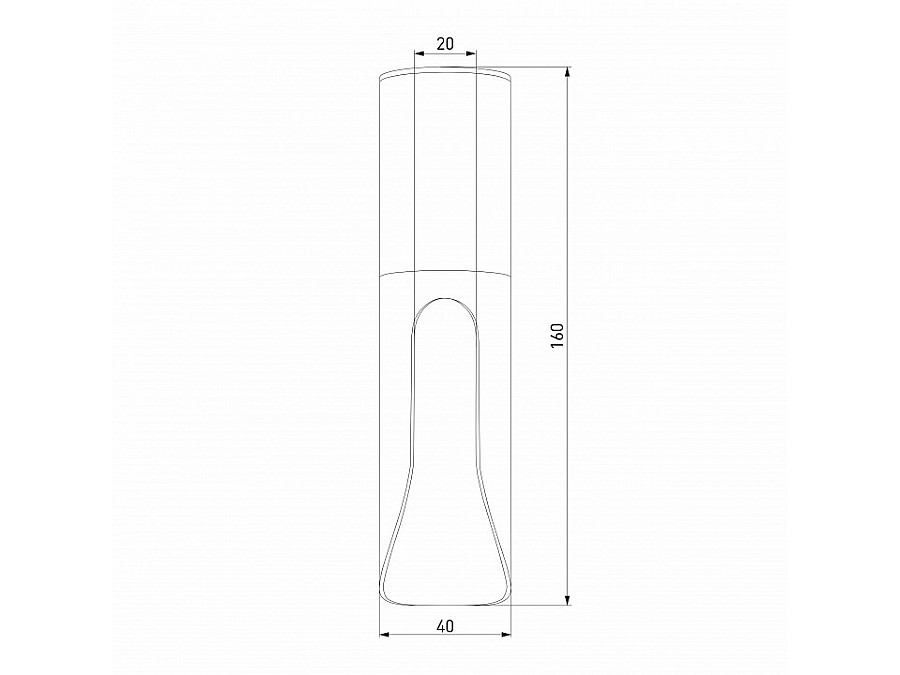 Накладной светильник Elektrostandard Apex a068290