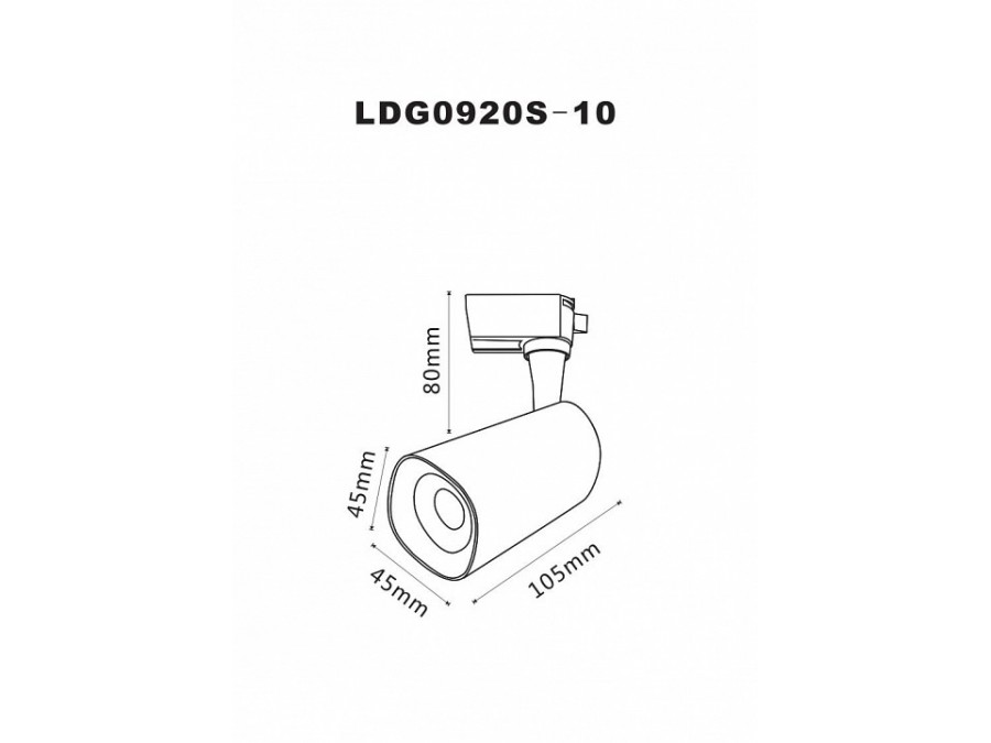 Светильник на штанге Arte Lamp Barut A4561PL-1BK