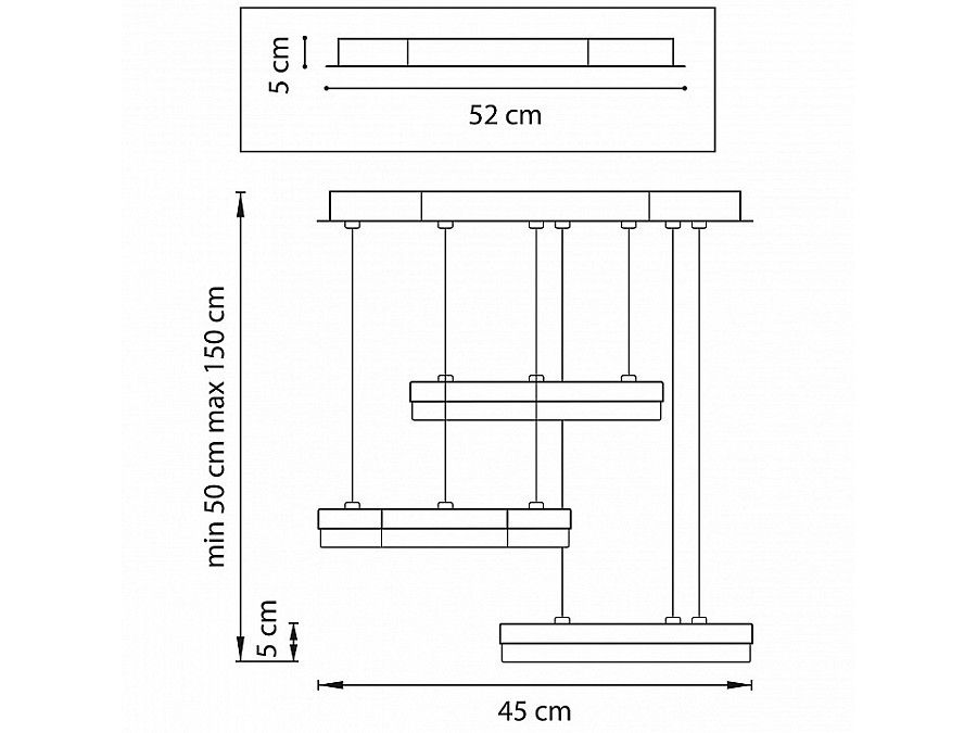 Подвесной светильник Lightstar Unitario 763337