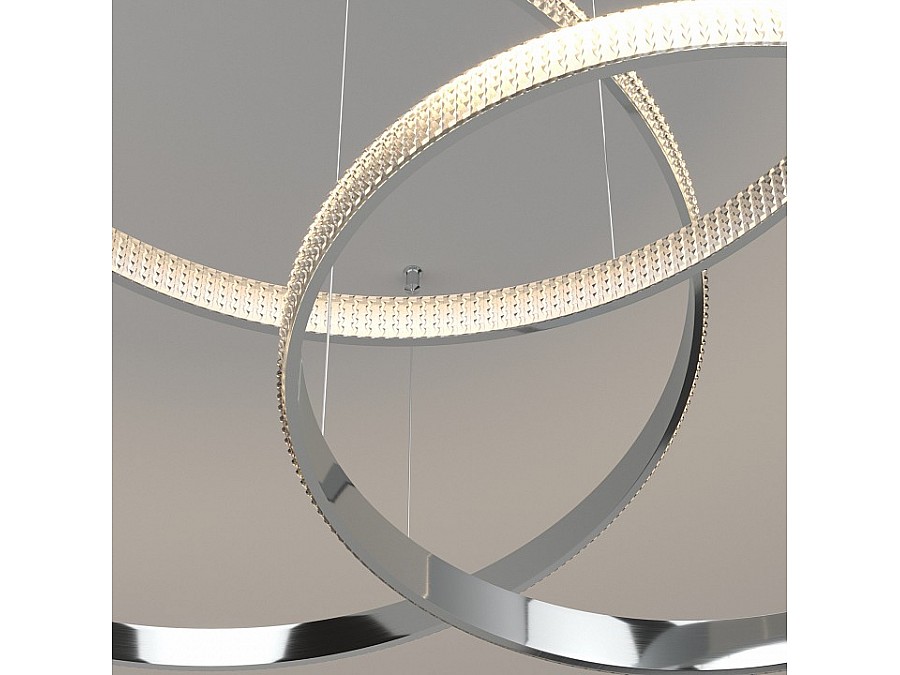 Подвесной светильник Eurosvet Posh 90175/5 хром 160W