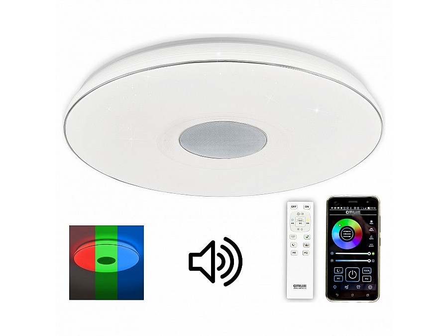 Накладной светильник Citilux Light & Music CL703M100