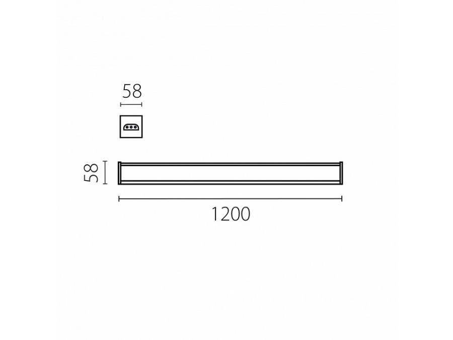 Модульный светильник Lightstar Trito 456507