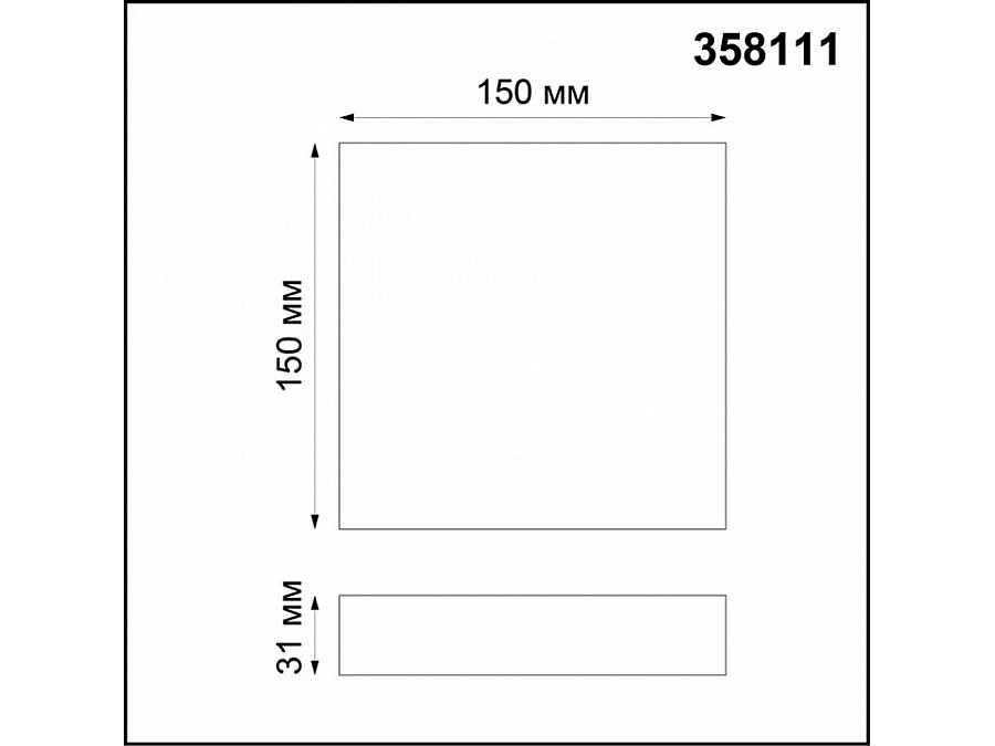 Накладной светильник Novotech Ornate 358111