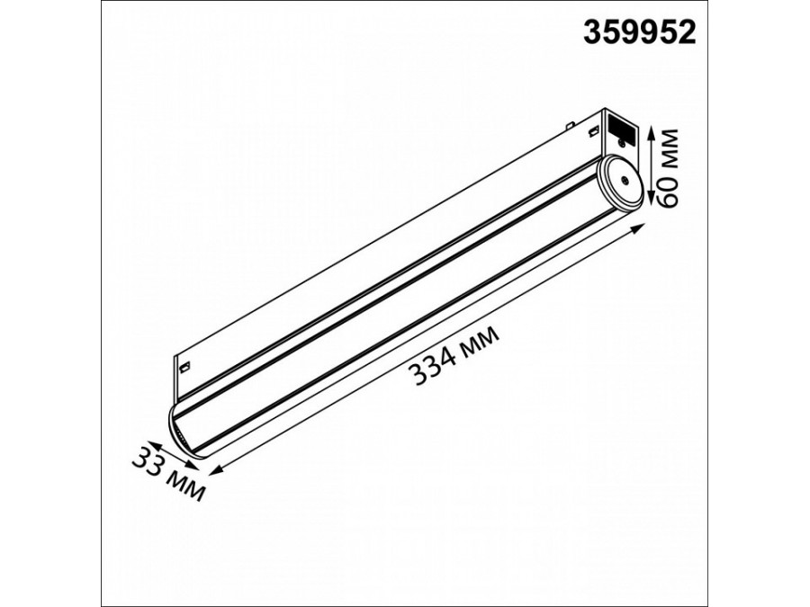 Накладной светильник Novotech VECTOR 220V 359952