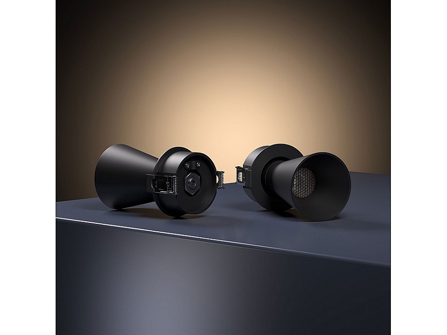 Встраиваемый светильник Elektrostandard Bell 25097/LED 8W 3000K черный