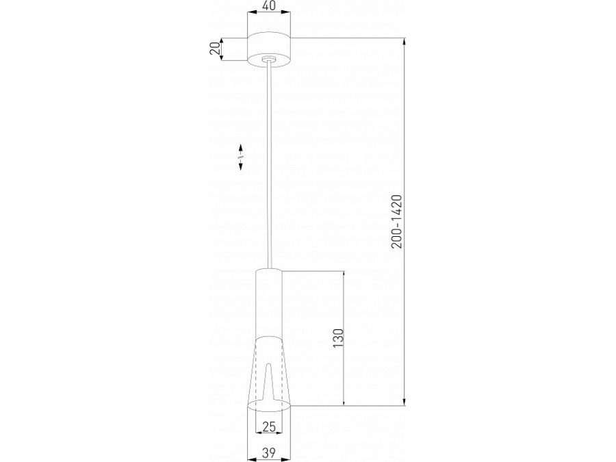Подвесной светильник Elektrostandard Pino a067971