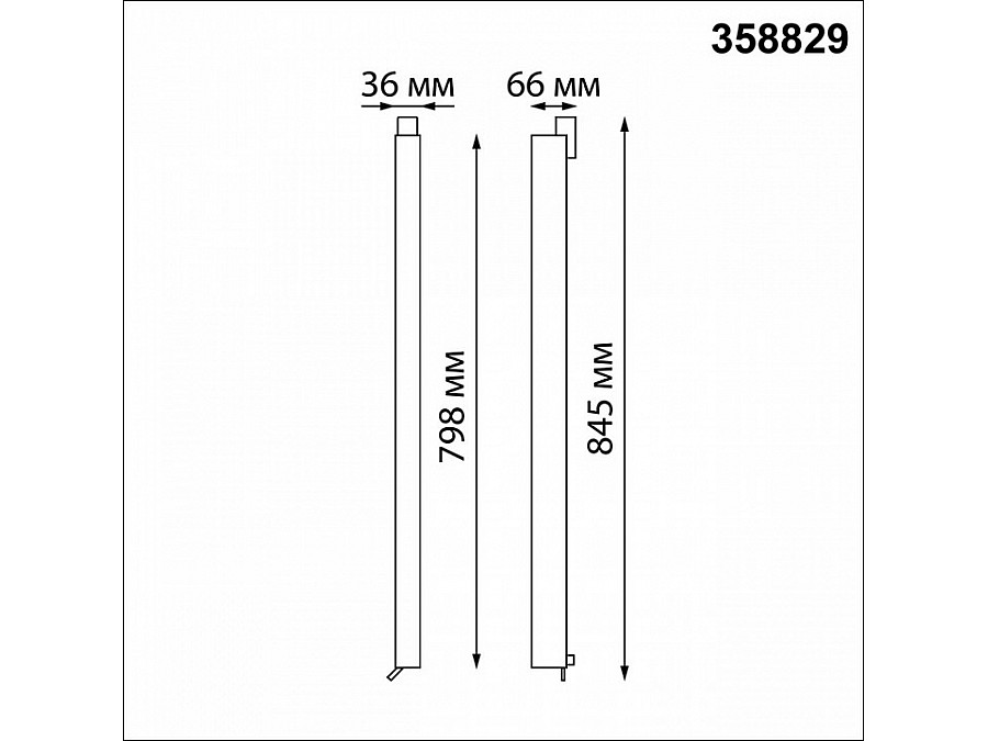 Накладной светильник Novotech Iter 358829