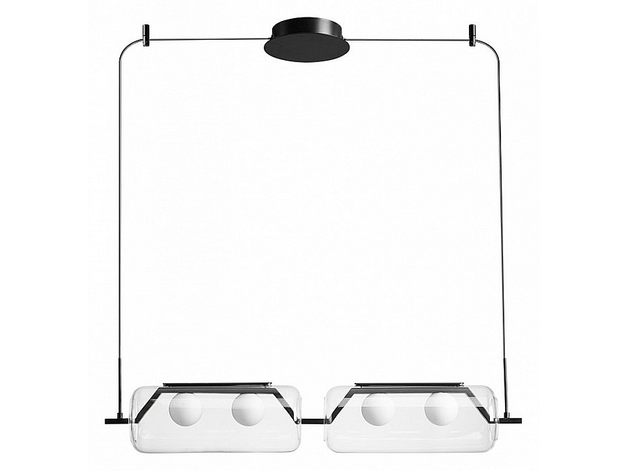 Подвесной светильник Arte Lamp Geneva A2341SP-4BK