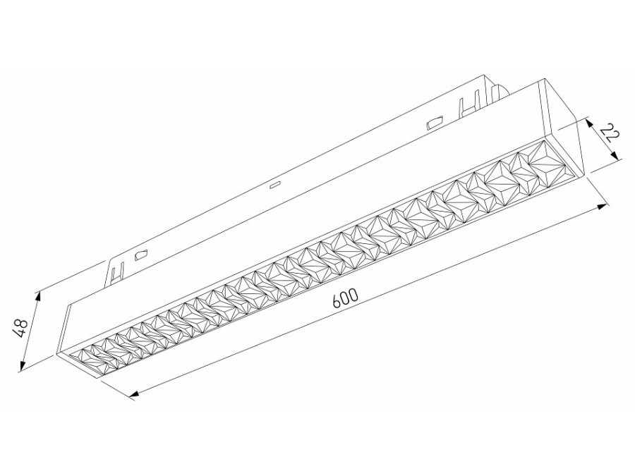 Встраиваемый светильник Elektrostandard Slim Magnetic 85531/01