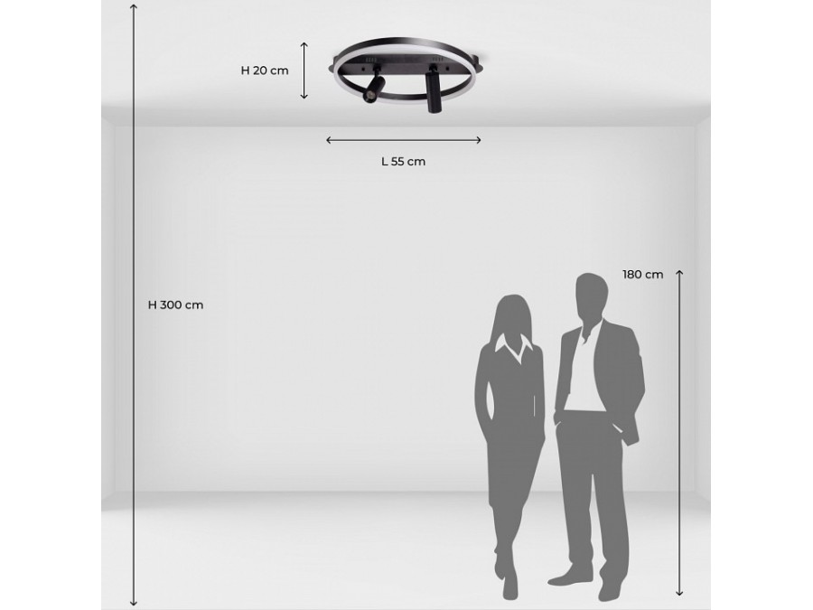 Накладной светильник DeMarkt Драйв 377013303