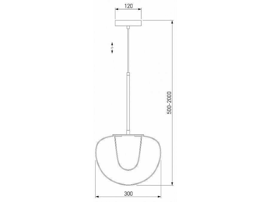 Подвесной светильник Eurosvet Twice 90325/1 черный
