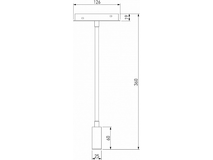 Светильник на штанге Elektrostandard Slim Magnetic a064488