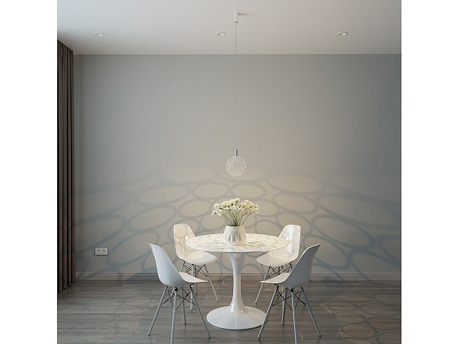 Подвесной светильник Eurosvet Gemini 90353/1 хром