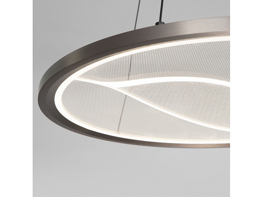 Подвесной светильник Eurosvet Occhio 40026/1 LED серый