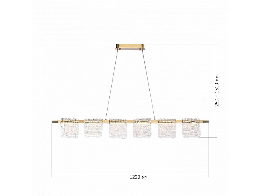 Подвесной светильник ST-Luce VOILE SL6021.203.36