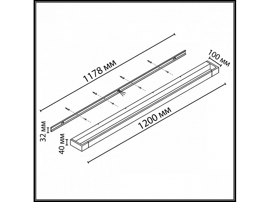 Накладной светильник Odeon Light ARNO 3888/36WL
