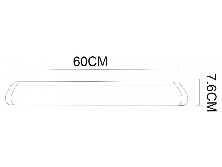 Накладной светильник Arte Lamp Coursive A1407AP-1CC