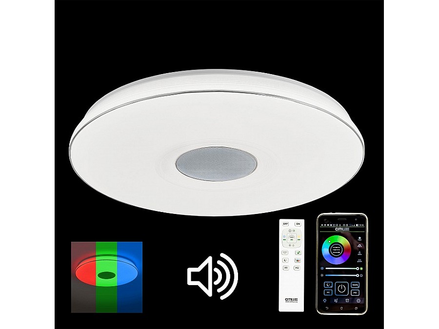 Накладной светильник Citilux Light & Music CL703M101