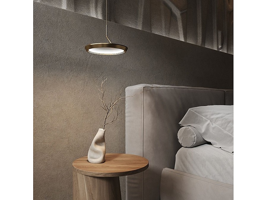 Подвесной светильник Eurosvet Crespella 90034/1 золото