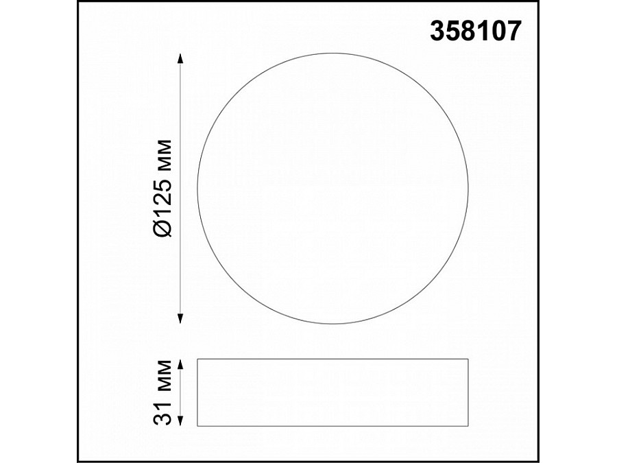 Накладной светильник Novotech Ornate 358107