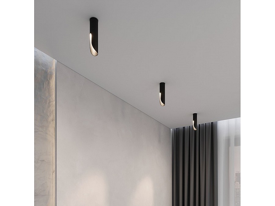 Накладной светильник Elektrostandard Apex 25113/LED 7W 3000K черный