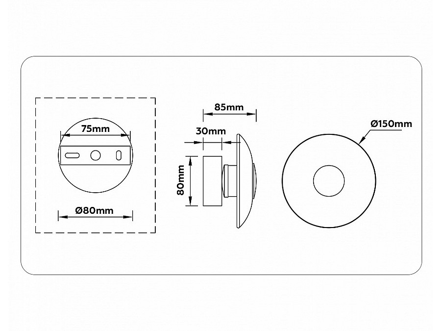Накладной светильник Ambrella Light LH LH31037