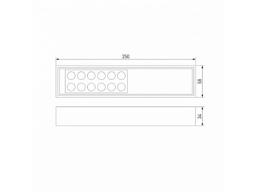 Накладной светильник Elektrostandard Tend a068850