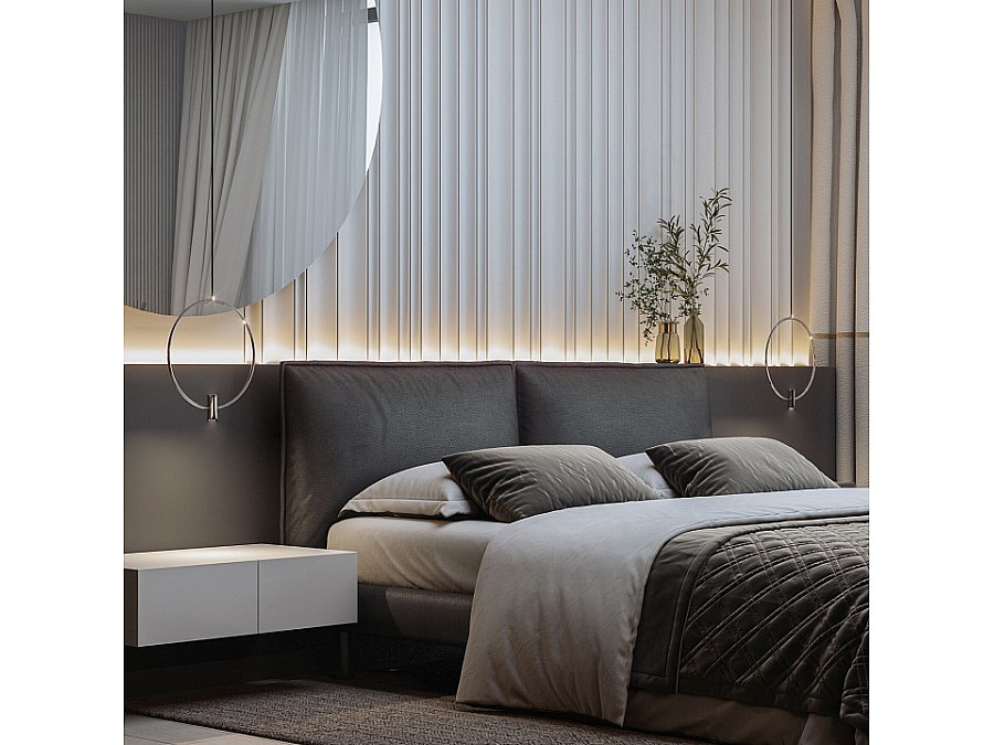 Подвесной светильник Eurosvet Layla 50257/1 LED никель