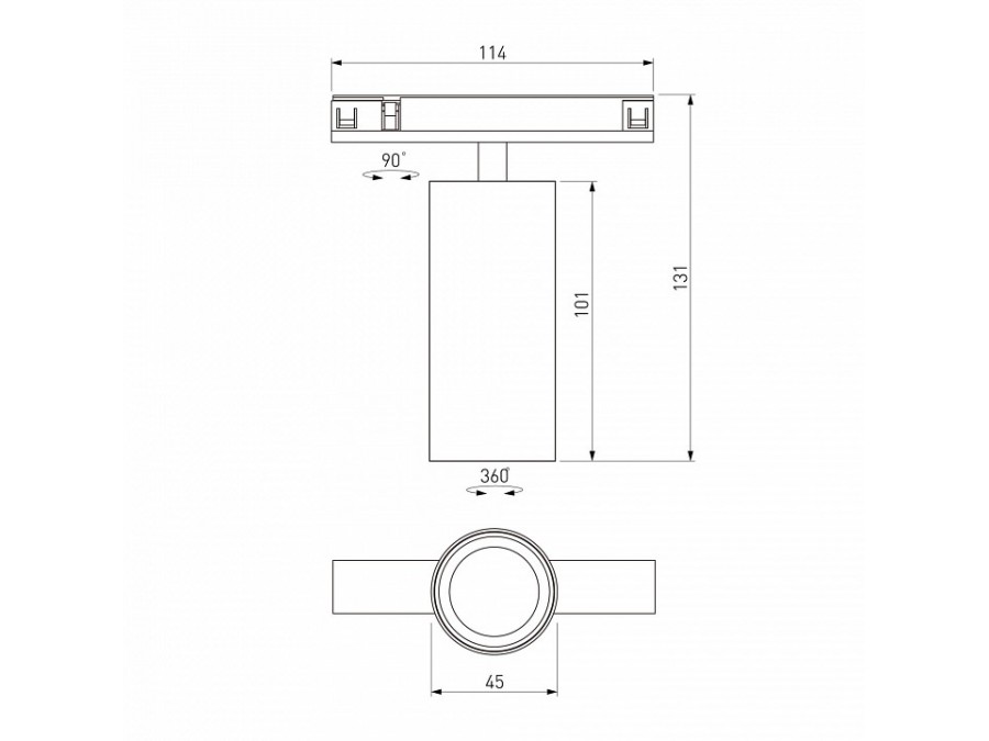 Светильник на штанге Elektrostandard  85525/01