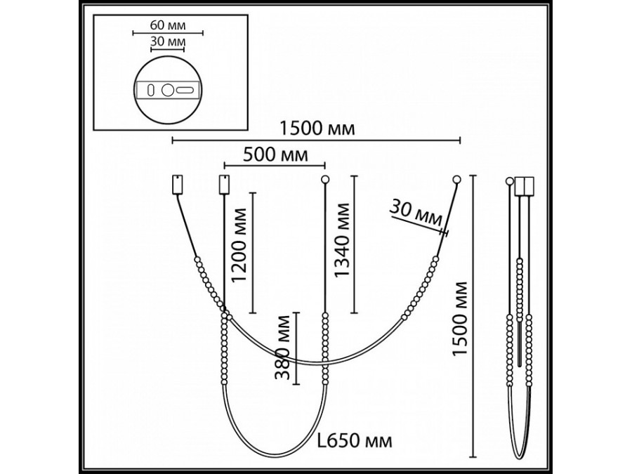 Подвесной светильник Odeon Light HIGHTECH 7149/24CL
