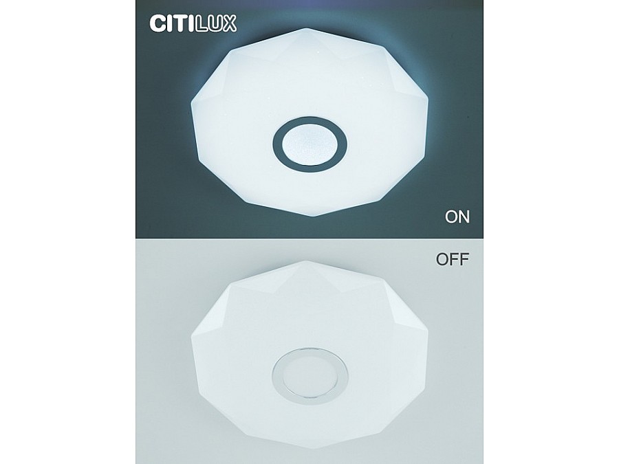 Накладной светильник Citilux Диамант Смарт CL713A30G
