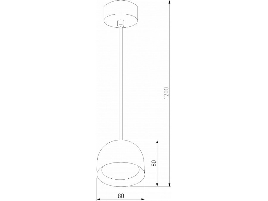 Подвесной светильник Elektrostandard Uno a065705
