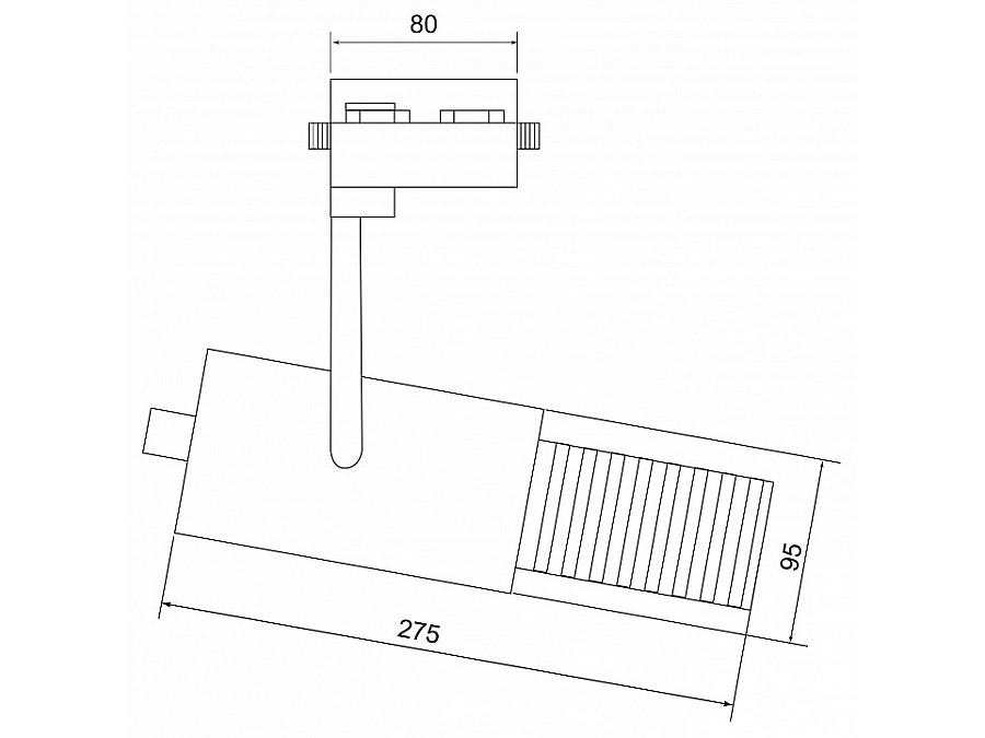 Светильник на штанге Elektrostandard Forema 85030/01