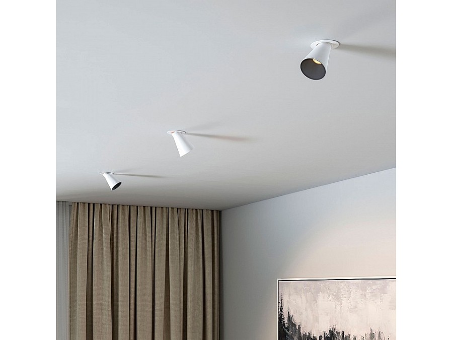 Встраиваемый светильник Elektrostandard Bell 25097/LED 8W 3000K белый