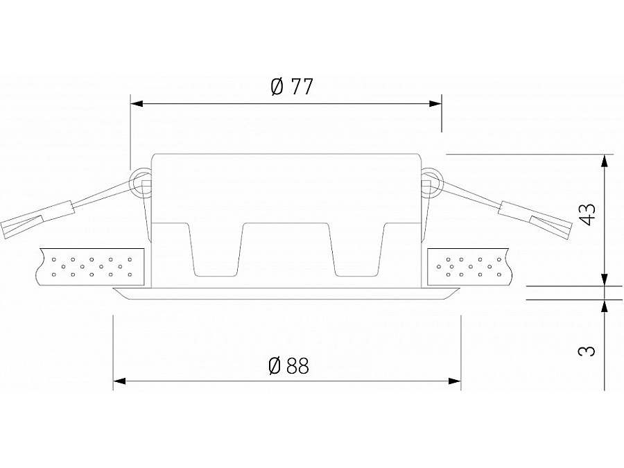 Встраиваемый светильник Elektrostandard Basic 25082/LED