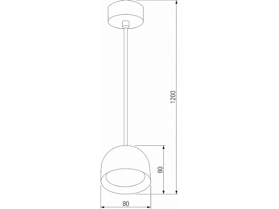 Подвесной светильник Elektrostandard Uno a065698