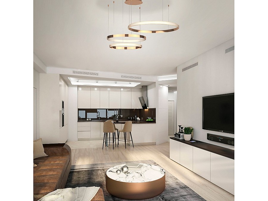 Подвесной светильник Eurosvet Posh 90175/3 медный 100W