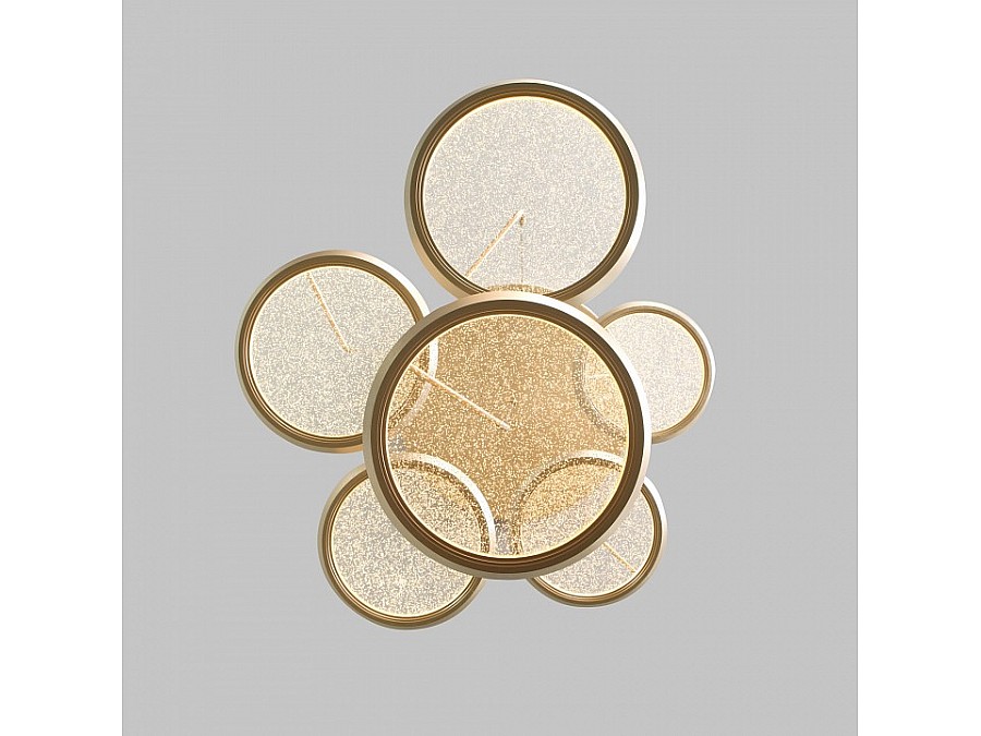 Подвесной светильник Eurosvet Crespella 90034/6 золото