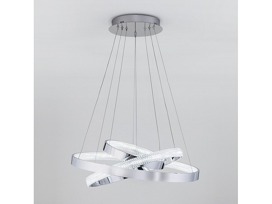 Подвесной светильник Eurosvet Posh 90176/3 хром 80W