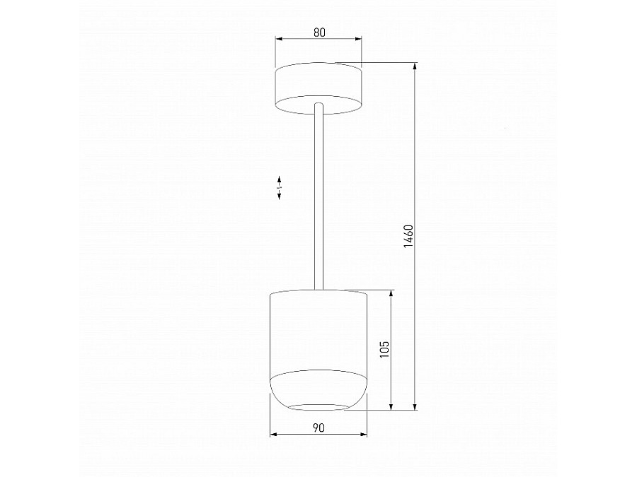 Подвесной светильник Elektrostandard Onde a064203