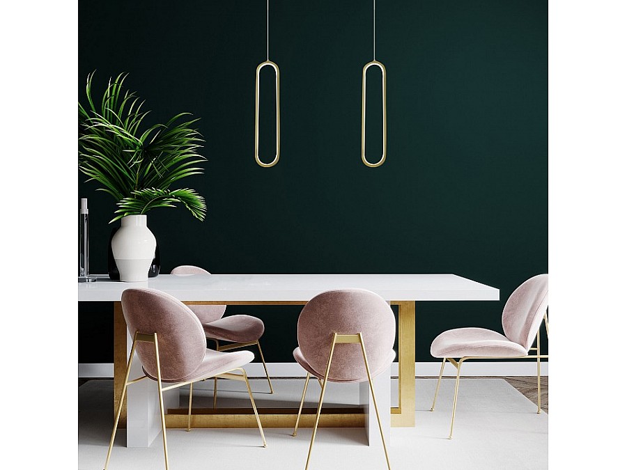 Подвесной светильник Eurosvet Spire 90269/1 черный/золото