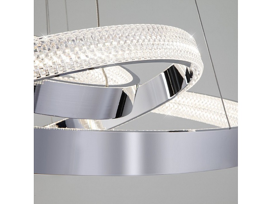 Подвесной светильник Eurosvet Posh 90176/3 хром 80W