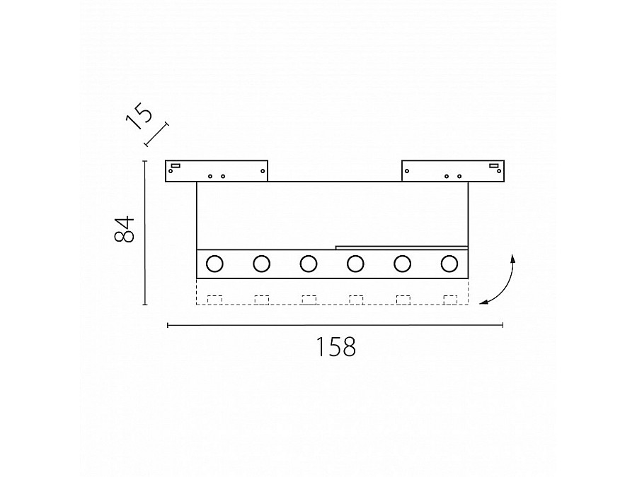 Накладной светильник Lightstar Linea 206937