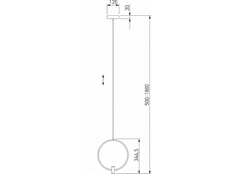 Подвесной светильник Eurosvet Layla 50257/1 LED черный