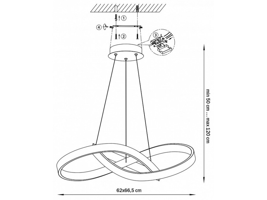 Подвесной светильник Lightstar Saturno 749487