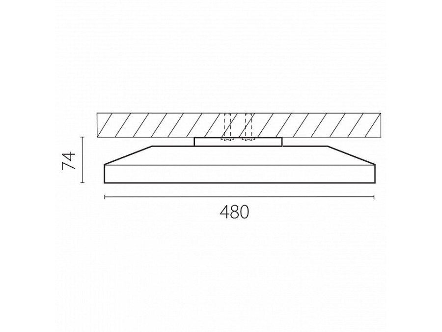 Накладной светильник Lightstar Arco Eco 225751