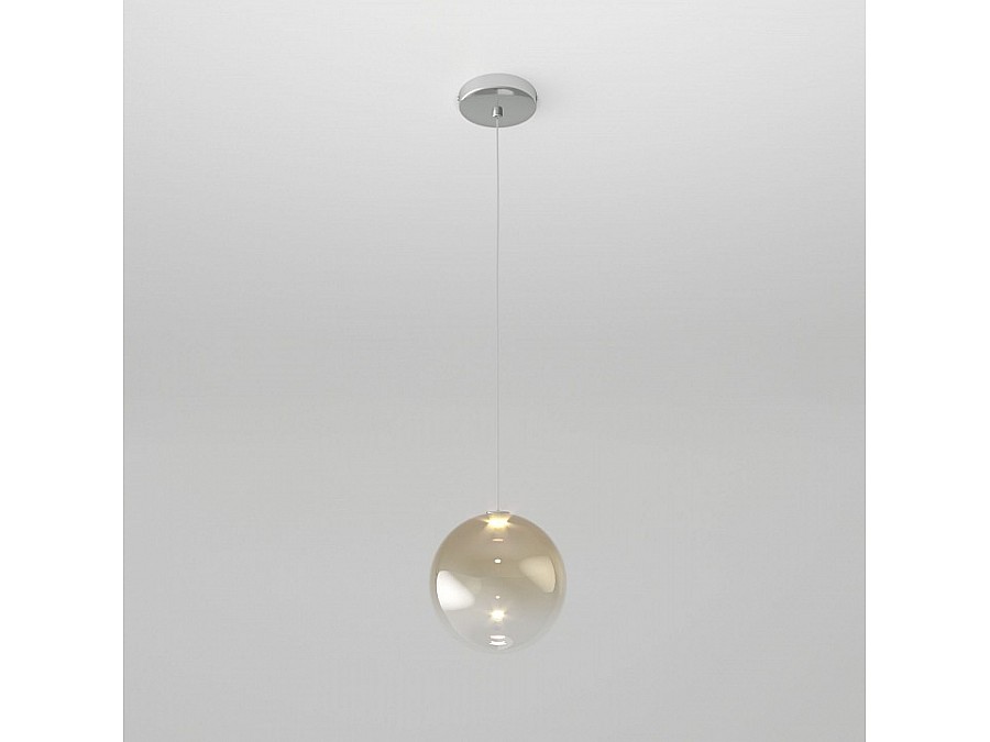 Подвесной светильник Eurosvet Wonder 50231/1 LED янтарный