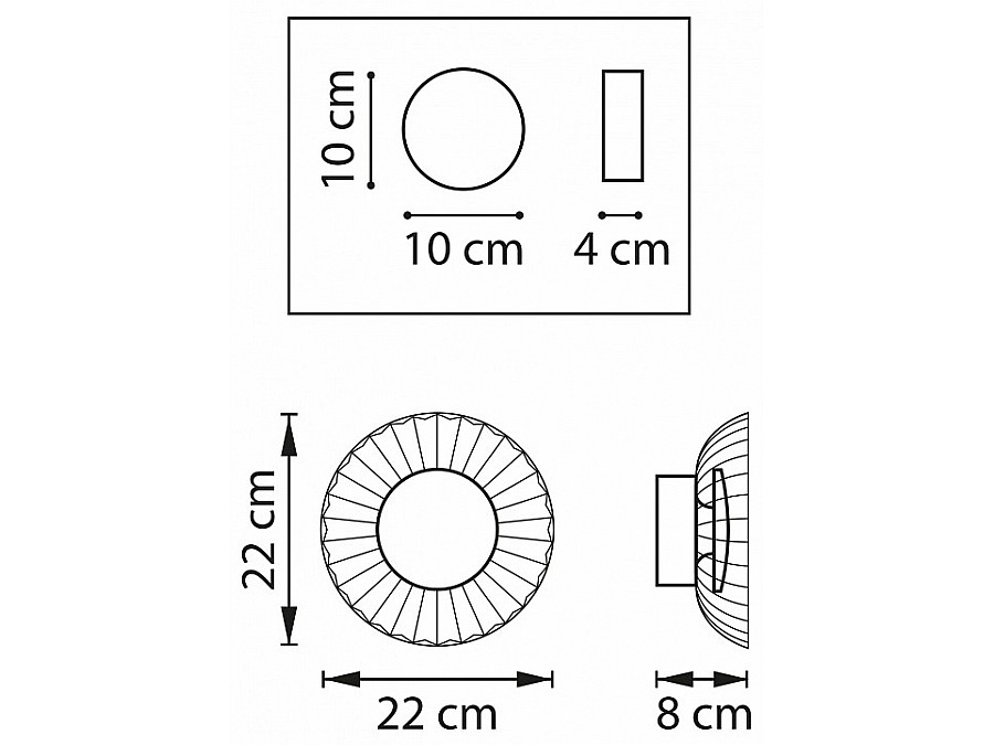 Накладной светильник Lightstar Celesta 809015